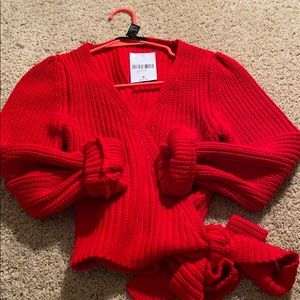 Forever 21 Wrap Sweater Shirt